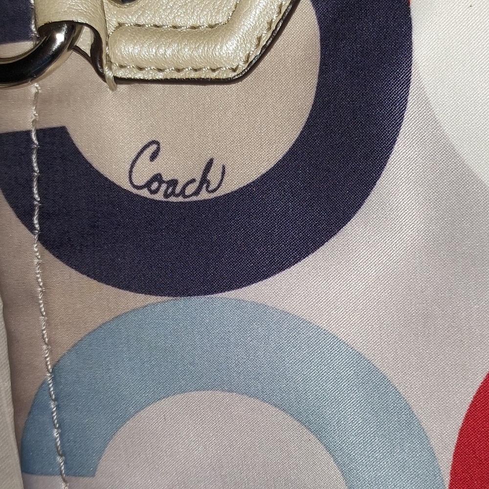 Coach Ashley Op Art Mini Tote Satchel Bag - Picture 12 of 12